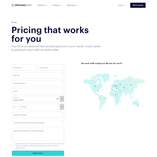 Checkout Pricing Page Design